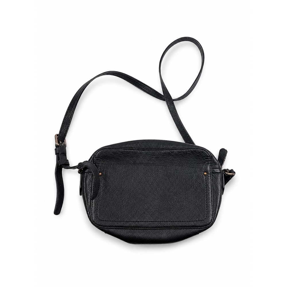 Cole Haan Vintage Y2K Black Pebbled Small Leather Crossbody purse, SEE DESCRIP